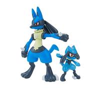 Bandai Pokémon Plamo Collection 44 Select Series Rio & Lucario Color Coded Plastic Model