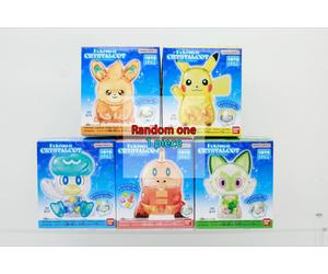 Bandai Pokémon Shokugan Action Figure Pikachu Quaxly Sprigatito Fuecoco Pawmi