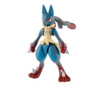Bandai Pokémon - Statuetta articolata da costruire, 10 cm, Lucario Model Kit