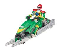 BANDAI Power Ranger Operation Overdrive Green Hovertek Cycle w/Power Ranger