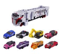 BANDAI Power Rangers Boonboomger DX Boonboomger Bakuage 4 Robo Set GIAPPONE
