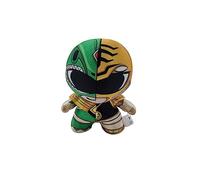 BANDAI Power Rangers - Peluche Ranger verde/bianco, 19 cm, autoportante, verde/bianco, peluche peluche da collezione DZNR per gli appassionati di cose carine, ottimo regalo per Power Rangers