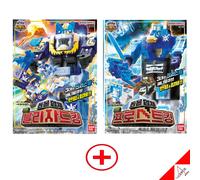 Bandai Power Rangers Zyuohger Animal Force DX FROST KING + BLIZZARD KING Clea...