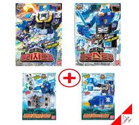 Bandai Power Rangers Zyuohger BLIZZARD KING + FROST KING + ICE PENGUIN + SILV...