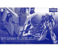 Bandai Rg 1/144 MSZ-006 Zeta Gundam Limitata Colore Versione Kit Modello Z New