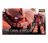 BANDAI RG Gundam 1/144 MS-06S Char's ZAKU II Color Plastic Model Gunpla 30th