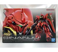 BANDAI RG Gundam 1/144 MSN-06S Sinanju modello in plastica colorata unicorno ...