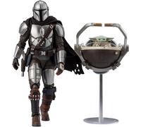 BANDAI S.H.Figuarts Action Figure STAR WARS The Mandalorian e Grogu JAPAN
