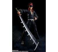 Bandai Tamashii Nations S.h. Figuarts Renji Abarai Bleach Figure 16 Cm Nero
