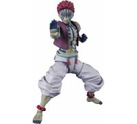 BANDAI S.H.Figuarts Demon Slayer Kimetsu No Yaiba Akaza Action Figure GIAPPONE