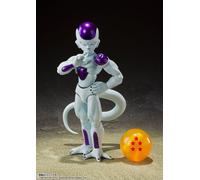 Tamashi Nations S.H. Figuarts Dragon Ball Z Freeza Quarta Forma (versione di rivendita), circa 4,7 pollici (120 mm), PVC e ABS pre-verniciato Action Figure
