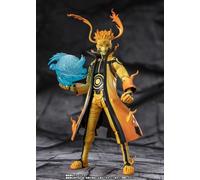 Bandai S.H. Figuarts Naruto Shippuden Naruto Uzumaki Kurama Link Mode Courageous