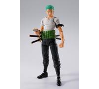 Bandai S.H. Figuarts Roronoa Zoro ROMANCE DAWN ONE PIECE dal Giappone