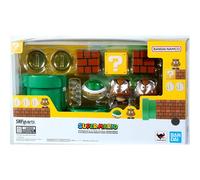 Bandai S.H. Figuarts: Set di gioco Super Mario - Action Figure Tamashi Nations