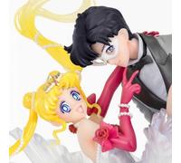 Bandai Sailor Moon & Tuxedo Mask Figuarts Zero Chouette Moonlight Glow Statue