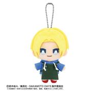 Bandai Sakamoto Days Shin Asakura Chibi Plush Mascot Giappone Ufficiale