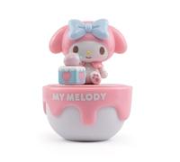 BANDAI Sanrio Hello Kitty And Friends 50th Anniversary Capsule - Figura da collezione My Melody da 8 cm con scatola di visualizzazione, simpatici regali Sanrio, oggetti da collezione Hello Kitty