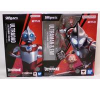 Bandai Sh Figuarts Ultraman Rising Ultradad & Emi Personaggi Nuovo Sigillato