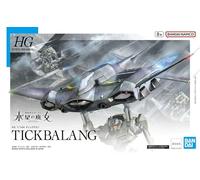 Bandai SPIRITS(バンダイ スピリッツ) HG Mobile Suit Gundam: Strega di Mercurio Tick Balun 1/144 Scala Modello in plastica codificata a colori