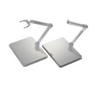 BANDAI SPIRITS Bandai Hobby - Accessori - Action Base 7 [Colore Trasparente] Specchio Adesivi Set, Kit Modello