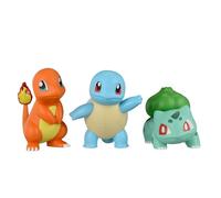 Bandai Spirits Collezione Pokemon Plamo, Quick 11+13+17, Charmander, Bulbasaur & Squirtle, Modello in plastica codificato a colori