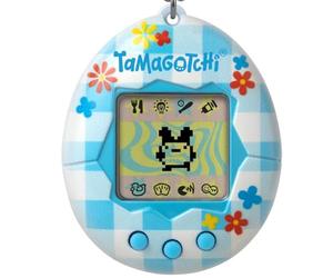 BANDAI Tamagotchi BANDAI Fiore Gingham Shell Con Catena, L' Realtà Virtuale Pet 42939Nbnp