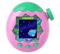 TAMAGOTCHI Bandai Paradise Terra - Animale Virtuale da accudire Interattivo in italiano, rotella di zoom - Modello Terra Rosa e Verde - Giocattolo per Bambini dai 6 anni in su - 43421