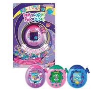 Bandai - Tamagotchi Paradise Jade Forest - Animale Virtuale da accudire - Tamagotchi Interattivo, rotella di zoom - Modello Foresta Verde e Rosa - Giocattolo per Bambini dai 6 anni in su - 43424