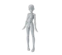 Bandai TAMASHII NATIONS - Body-Chan -School Life- Edition DX Set (colore grigio), Spirits S.H.Figuarts Action Figure