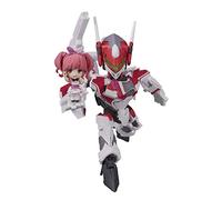 Bandai Tamashii Nations Macross Delta Veicolo con Figura Tiny Session VF-31C Siegfried (Mirage Farina Jenius Use) with Makina Nakajima 10c