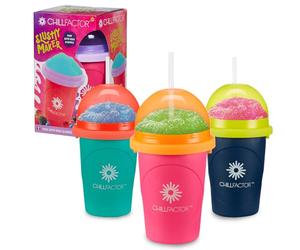 Bandai - Tazza Chillfactor in dotazione con cannuccia - Colore casuale Blu, Rosa o Verde - CO07749