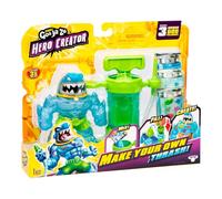 Heroes of Goo Jit Zu BANDAI Action Figure Hero Creator, CREA la tua Persona del temibile Trash e scatena le possibilità. Stretching e stretching, multicolore, CO42786