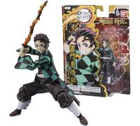 Bandai - Ultimate Legends HD - Figurina Demon Slayer 12 cm - Tanjiro Hinokami Kagura - Licenza ufficiale Demon Slayer - Figurina articolata Tanjiro - Giocattolo per bambini 4 anni e + - VE88969