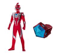 Bandai Ultraman Omega Morbido Vinile Figura & Meteor Kit Base Giappone Ufficiale