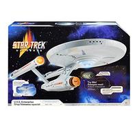 BANDAI USS Enterprise NCC-1701 Star Trek Modello | 18 '' autentico modello Enterprise Star Trek con luci, suoni e espositore | Star Trek Gifts Starship Modello Enterprise | Star Trek Toys, P63058