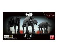 BANDAI Vehicle Model 12 AT-M6 di The Last Jedi Plastic Model Kit dal Giappone