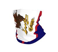 Bandana American Samoa Flag Durevole Sciarpa A Tubo Antivento Decorazione Facciale per Ciclismo Campeggio Sports
