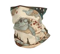 Bandana Ancient Dinosaur Nature Trees Starry Sky Stampato Decorazione facciale Antivento Cerchietto per Capelli per Pesca Ciclismo 26X30cm