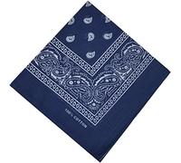 Schals & Tücher Bandana bandana fazzoletto da motociclista fazzoletto in cotone paradenti pirata, Blu mare, 1er