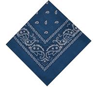 Bandana bandana fazzoletto da motociclista fazzoletto in cotone paradenti pirata, blu petrolio, 1er