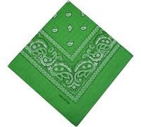 Bandana bandana fazzoletto da motociclista fazzoletto in cotone paradenti pirata, verde chiaro, 1er