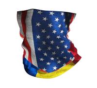 Bandana Bandiera Americana Bandiera della Costa D'Avorio Poliestere Passamontagna Elastico Ghetta da Collo per Equitazione Pesca Arrampicata
