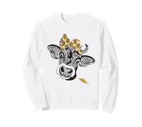 Bandana con Mandala, Mucca, Girasole, Stile Rustico, per Amanti degli Animali Felpa