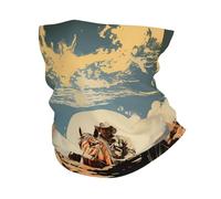 Bandana Cowboy Horse Western Sunset Vintage Unisex Sciarpa A Tubo Elastico Ghetta da Collo per Donna Sports Pesca