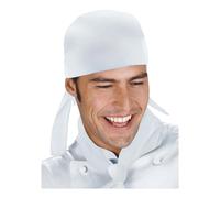 Bandana Cuoco Unisex Colori Vari Isacco - Cappello Cuffietta Pizzaiolo Dentista