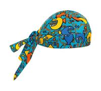 Bandana Cuoco Unisex Shark Turchese - EGOCHEF - Dentista