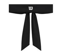 Bandana da tennis Wilson Tie Headband - black - Nero