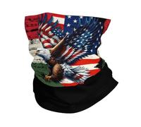 Bandana Hungary Hungarians American Flag USA Friendship Eagle Elastico Sciarpa A Tubo Multiuso Ghetta da Collo per Yoga Bambini Escursionismo