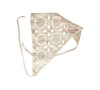 Bandana Per Capelli All'uncinetto - Elegante Fascia Di Bandana | Abanca Cavo Elastici Con Design Fiori Vintage Non Slip Boho Floral Knitting Head Scarf Casual Chic, Fashion & Hai