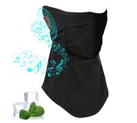 Bandana per il viso, passamontagna Bluetooth per ciclismo, moto, protezione solare per collo, antivento, traspirante, per tutte le stagioni, per equitazione, arrampicata, corsa, escursionismo, sci,